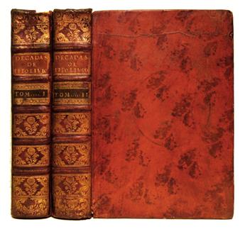 LIVIUS, TITUS.  Todas las Décadas de Tito Livio.  2 vols.  1553